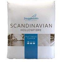 Snuggledown Of Norway Scandinavian Hollowfibre Mattress Topper