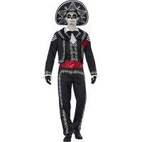 Day Of The Dead SeÑOr Bones Adult Costume