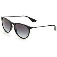 Ray-Ban Erika Phantos Sunglasses - Rubber Black