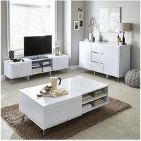 Very Home Xander Tv Stand With Led Lights - Fits Up To 43 Inch Tv