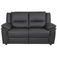 Albion Luxury Faux Leather High Back 2 Seater Sofa