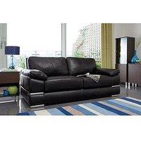 Very Home Primo Italian Leather 3 Seater Sofa - Fsc Certified