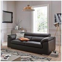 Very Home Brady 100% Premium Leather 3 Seater Sofa - Fsc Certified
