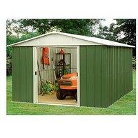 Yardmaster 12.7X9.3Ft Apex Roof Metal Garden Shed