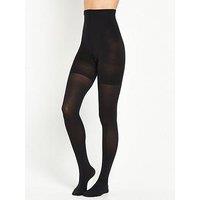 Spanx Luxe Leg Medium Control High Waisted 60 Denier Tights - Black