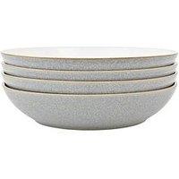 Denby Elements 4-Piece Pasta Bowl Set - Light Grey
