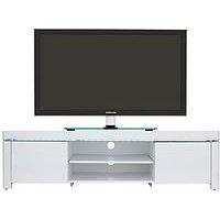 Very Home Atlantic Gloss Tv Unit With Led Lights - Fits Up To 60 Inch Tv
