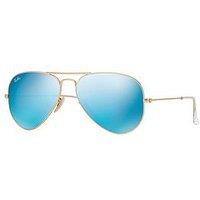 Ray-Ban Aviator Sunglasses - Matte Gold