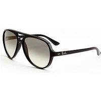 Ray-Ban Cats 5000 Pilot Sunglasses - Black