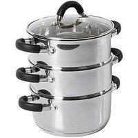 Tower Essentials 18Cm 3-Tier Steamer