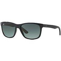 Ray-Ban Orb4181 Classic Square Sunglasses - Black