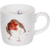 Royal Worcester Wrendale Garden Friend Robin Mug