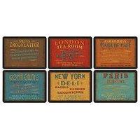 Pimpernel Lunchtime Placemats - Set Of 6
