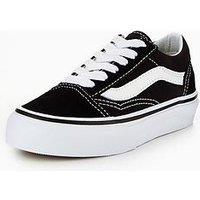 Vans Unisex Kids Trainers - Black/White