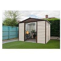 Yardmaster 9.3 X 6.1 Ft Shiplap Metal Shed