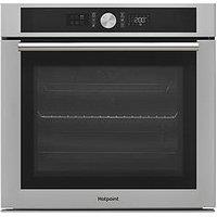 Hotpoint Class 4 Multiflow Si4854Hix 60Cm Built-In Electric Single Oven - Stainless Steel - Oven Wit