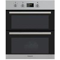 Hotpoint Class 2 Du2540Ix 60Cm Built-Under Double Electric Oven - Stainless Steel - Oven With Instal