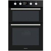 Hotpoint Class 2 Dd2844Cbl 60Cm Built-In Double Electric Oven - Black - Oven With Installation