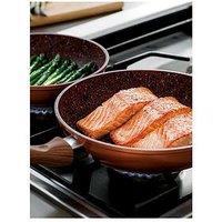 Jml Set Of 3 Copperstone Non-Stick Pans With Free Recipe Book