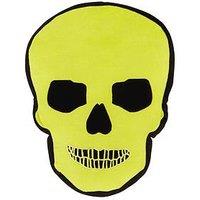 Catherine Lansfield Skulls Halloween Cushion - Green