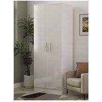 Swift Montreal & Ready Assembled Tall 2 Door Wardrobe - Fsc Certified