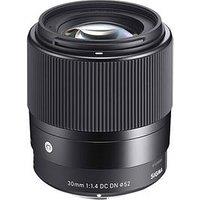 Sigma 30Mmf/1.4 Dc Dn I C (Contemporary) Prime Standard Lens - Sony E Fit