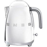 Smeg Klf03 Retro Style Jug Kettle, 300W, 1.7L - Stainless Steel