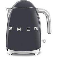Smeg Klf03 Retro Style Jug Kettle, 300W, 1.7L - Black