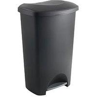 Addis 50-Litre Pedal Bin In Black