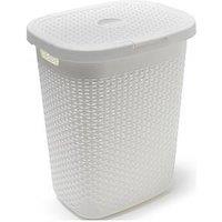 Addis 50 Litre Faux Rattan Laundry Hamper