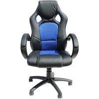 Alphason Jensen Office Chair - Black/Blue
