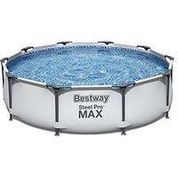 Bestway 10Ft Steel Pro Max Pool With Filter Pump