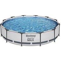 Bestway 12Ft Steel Pro Max Pool With Filter Pump