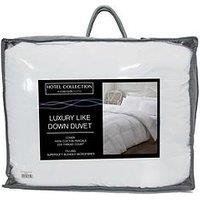 Very Home Luxury Like Down Cotton Cover 7.5 Tog Duvet