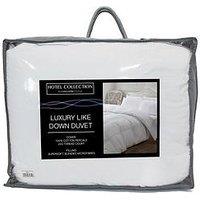 Very Home Luxury Like Down 100% Cotton Cover 10.5 Tog Duvet