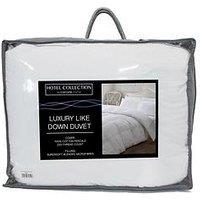 Very Home Luxury Like Down 100% Cotton Cover Duvet In Double, King And Super King Sizes