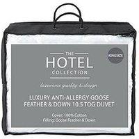 Very Home Luxury Anti-Allergy Goose Feather & Down 10.5 Tog Duvet