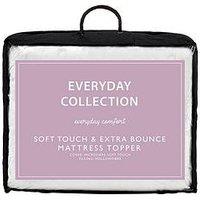 The Very Collection Soft Touch & Extra Bounce Mattress Topper