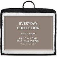 Very Home Memory Foam 2.5 Cm Mattress Topper