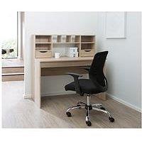 Dorel Home Albion Desk With Shelves And Drawers