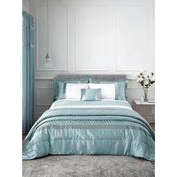 Catherine Lansfield Sequin Cluster Duvet Cover Set - Duck Egg Blue