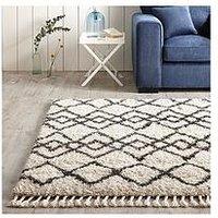 Very Home Calandre Fringed Rug