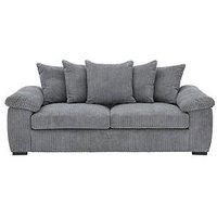 Very Home Amalfi 3 Seater Scatter Back Fabric Sofa - Fsc Certified