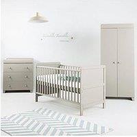 Little Acorns Cot Bed - Light Grey