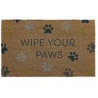 My Mat Wipe Your Paws Coir Doormat - Natural