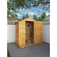 Mercia 5 X 3Ft Great Value Windowless Overlap Reverse Apex Starter Shed - Fsc Certified