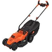 Black & Decker 1400W 34 Cm Lawnmower With Bike Handle Controls