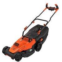 Black & Decker 1600-Watt 38Cm Lawnmower With Bike Handle Controls