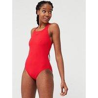 Speedo Endurance+ Medalist Swimsuit - Red