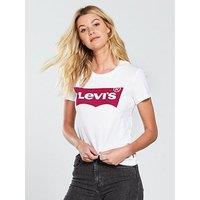 Levi'S Perfect T-Shirt - Large Batwing White